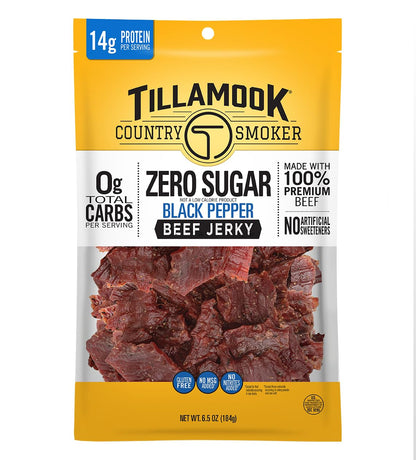 0g sugar and 0g total carbohydrates per serving