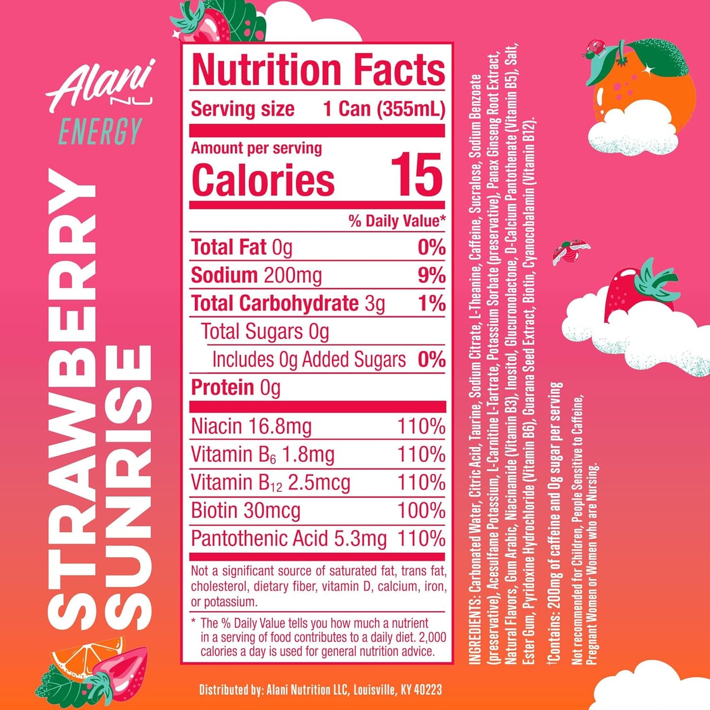 0g sugar sweetened with erythritol, sucralose, and acesulfame potassium