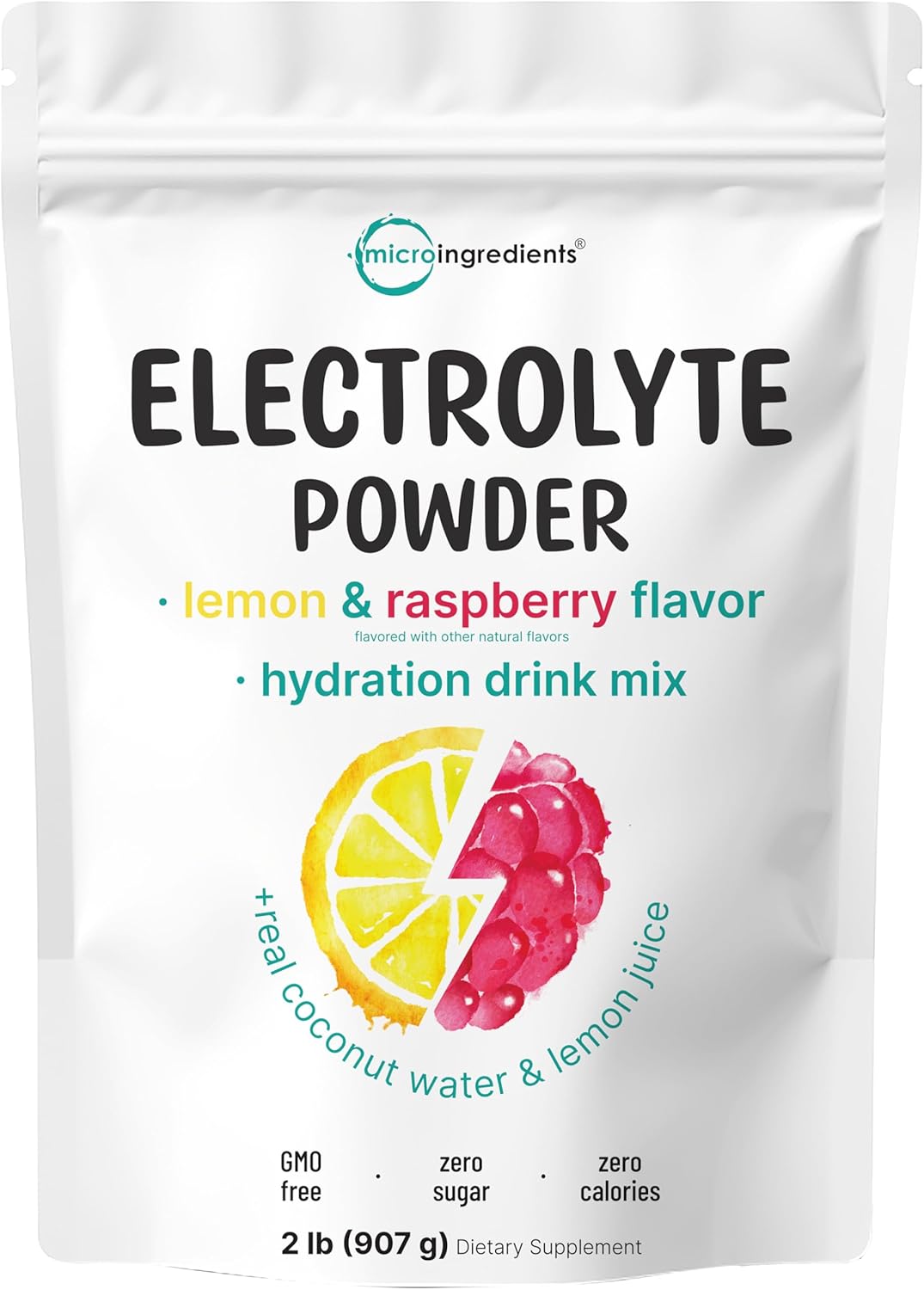 1,000mg potassium per 6.5g scoop with balanced low-sodium mineral ratio