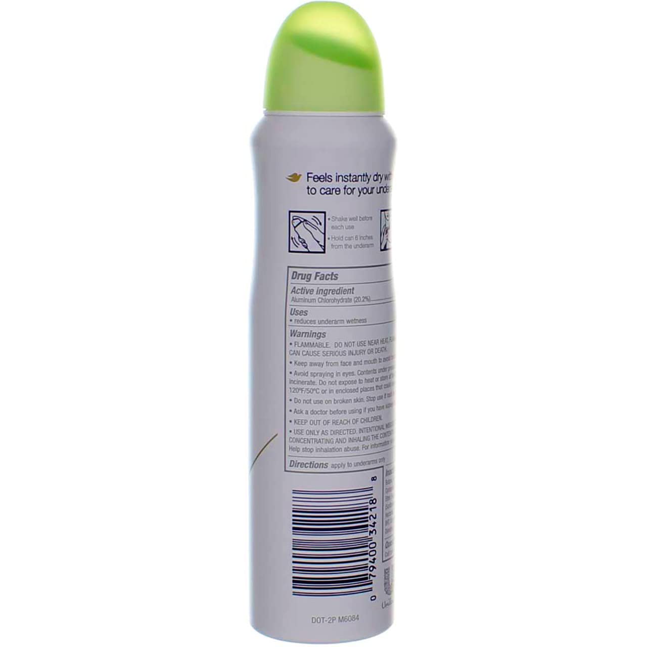 1/4 moisturizers in the formula for underarm skin care
