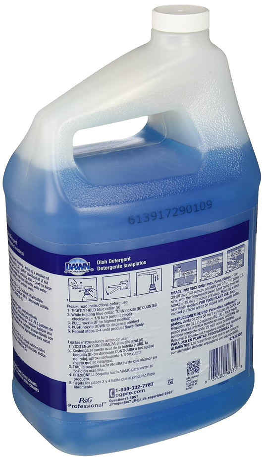 1 gallon (128 fl oz) volume for high-usage households and small commercial kitchens