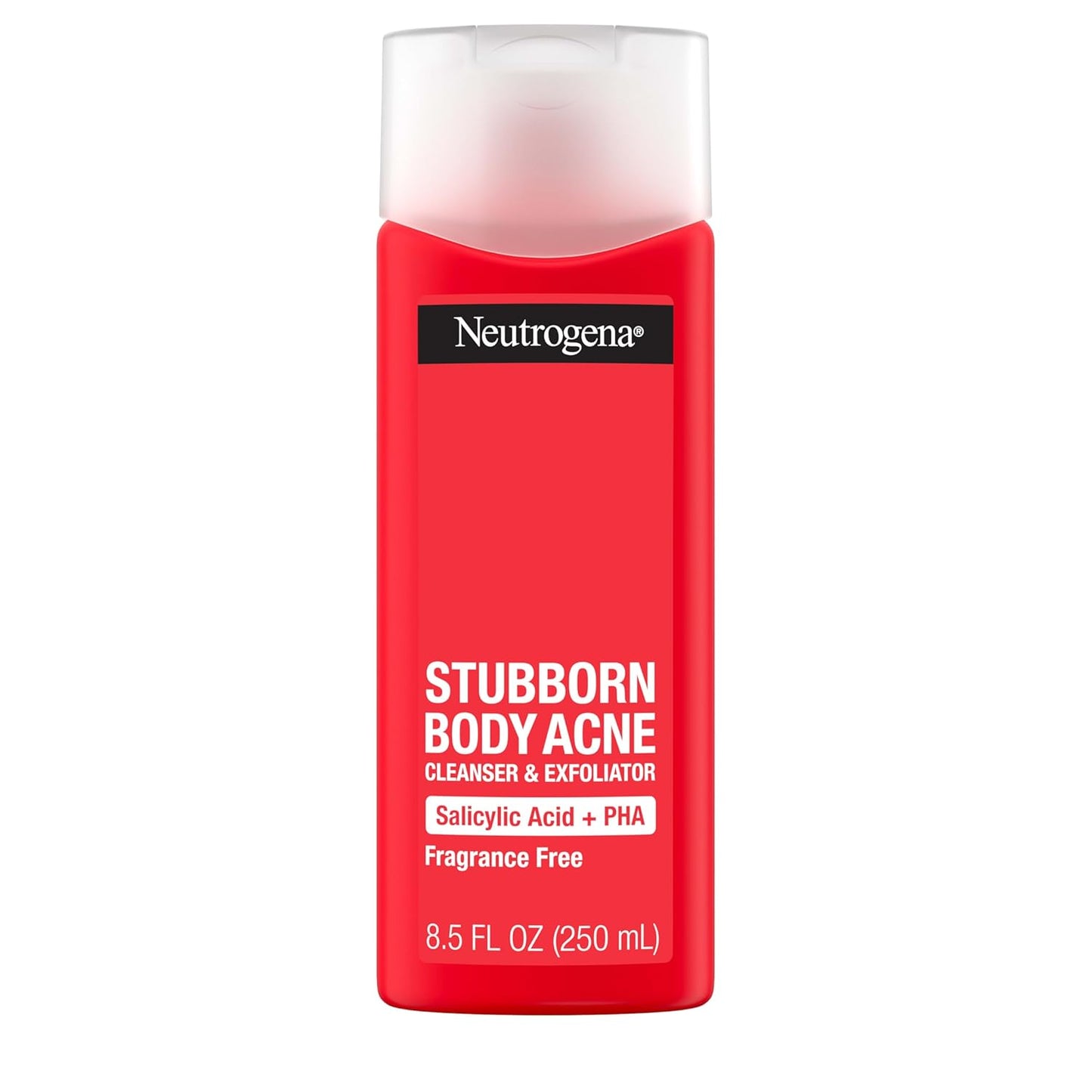 1% salicylic acid as the active acne-fighting ingredient