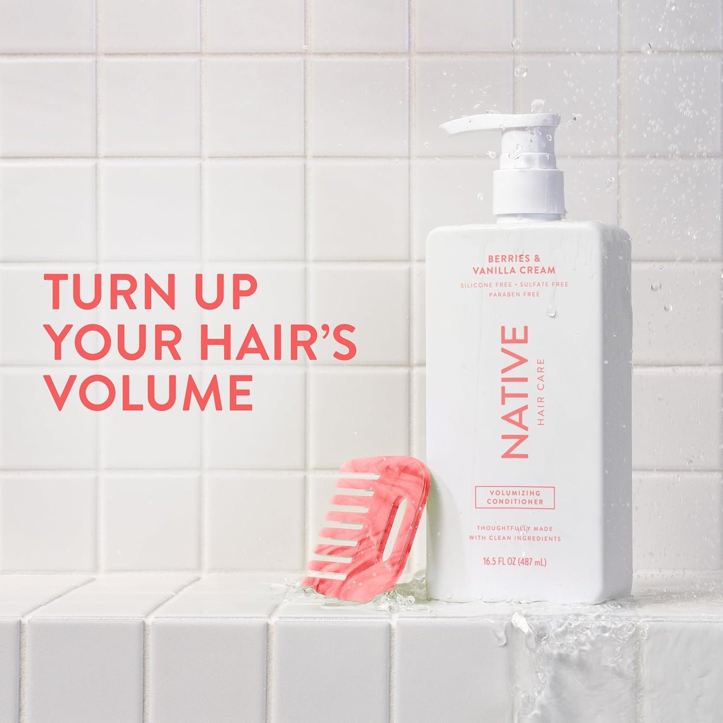 10-ingredient thoughtfully made blend with plant oil-based conditioners