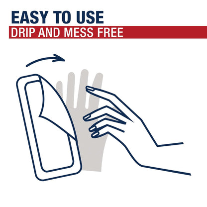 10-minute wear time with no rinse required