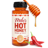 Mike's Hot Honey – Portable Squeeze Bottle for Backyard Grilling and BBQ