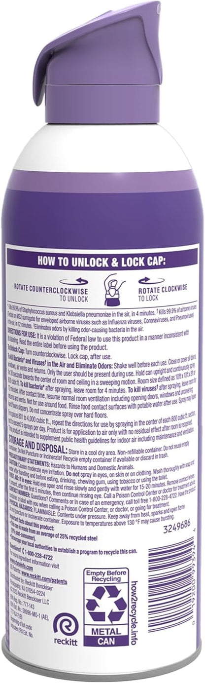 10 oz can sold in a pack of 3 for multi-room household deployment