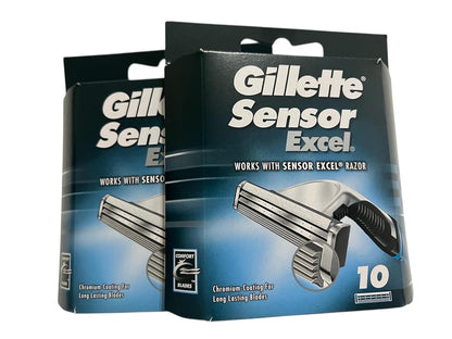 10 replacement cartridges per pack, 2 packs included (20 total)