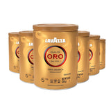 Lavazza Qualità Oro Ground Coffee – Premium Housewarming Gift for Coffee Lovers, Italian Imported Medium Roast Tin Set