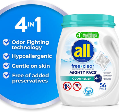 100% free of perfumes and dyes for irritation-free washing