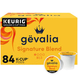 Gevalia Signature Blend Light Roast K-Cup Pods – Home Office Focus Brew for Remote Workers, 84 ct Box