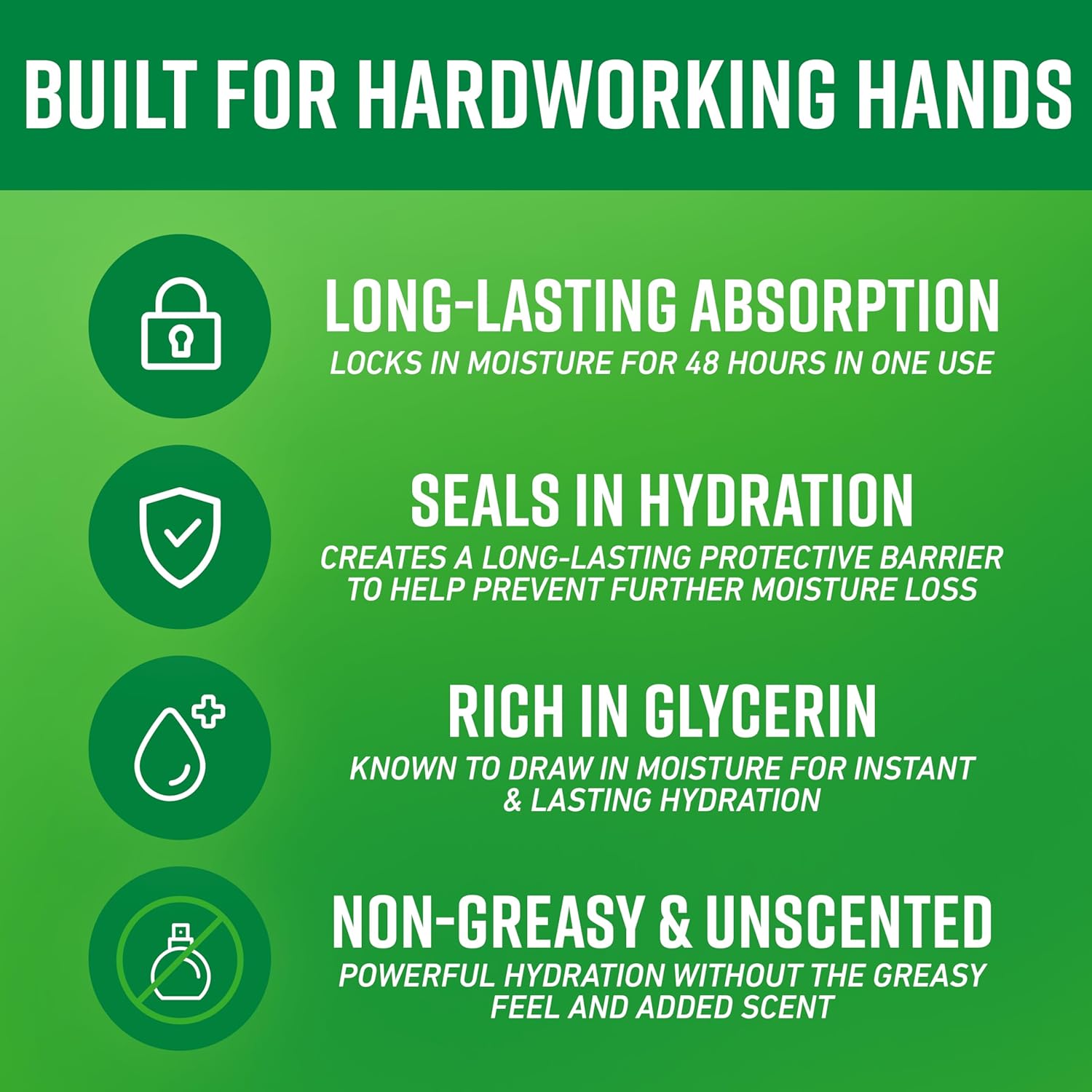 100% money-back guarantee from o'keeffe's company