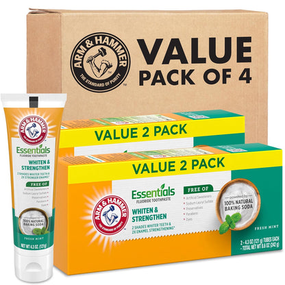 100% natural baking soda for deep cleaning and whitening
