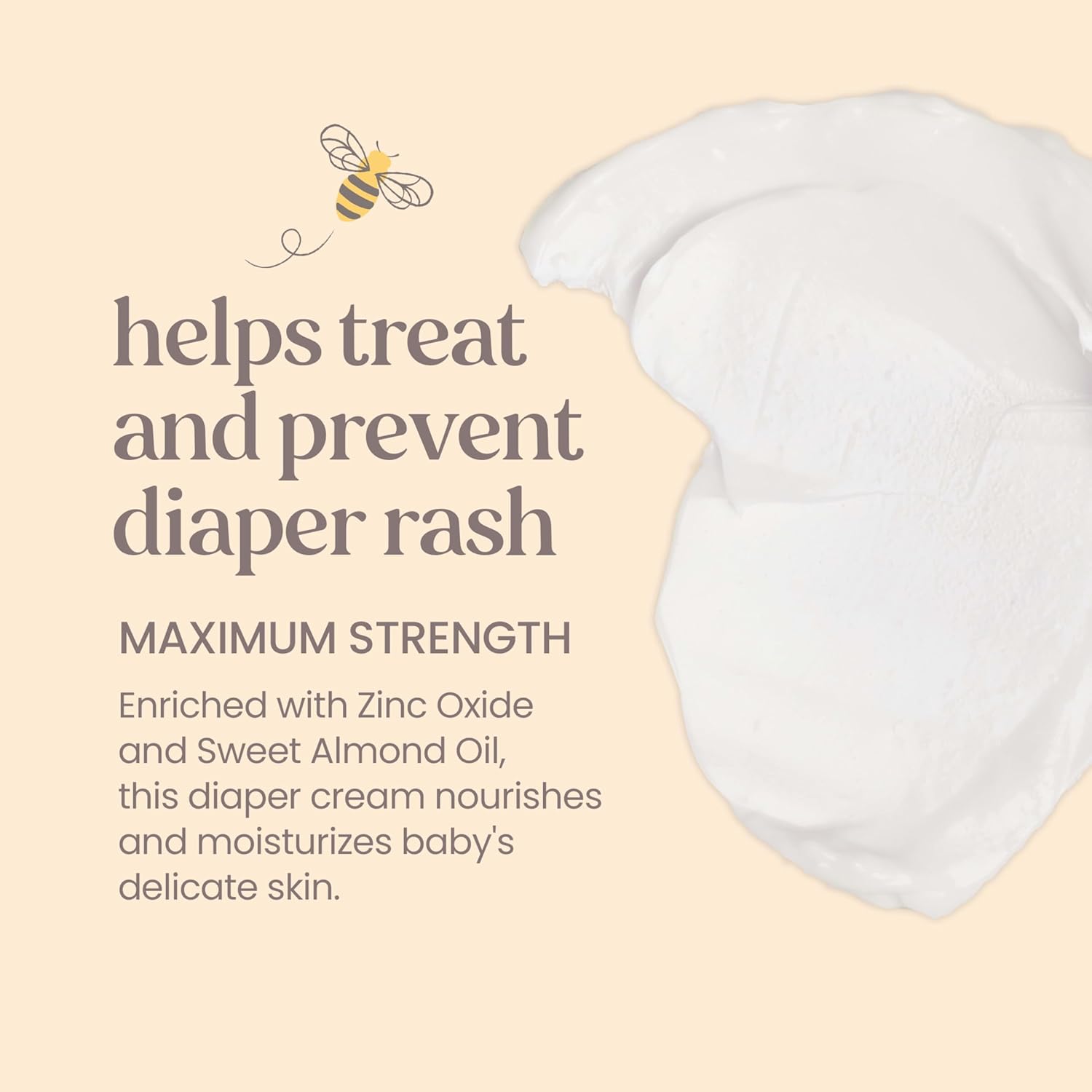 100% natural origin ingredient profile featuring shea butter, lavender oil, and jojoba seed oil