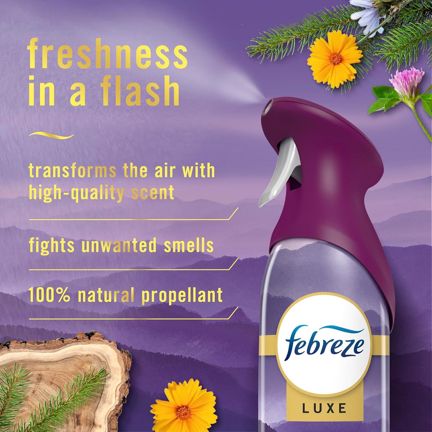 100% natural propellant formulation