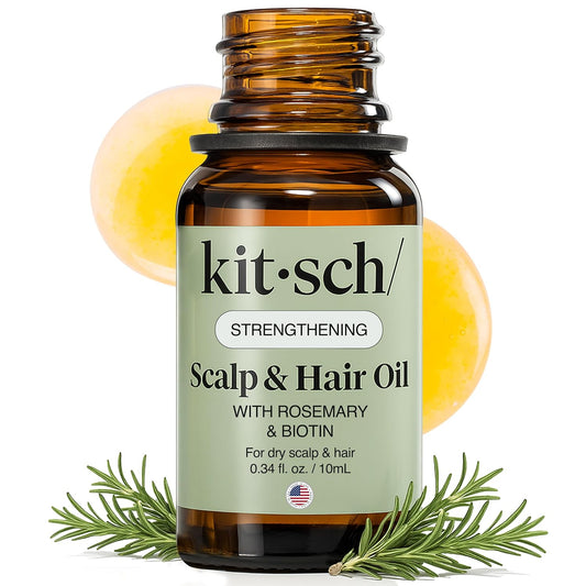 100% plant-based pre-wash scalp oil with rosemary extract and biotin