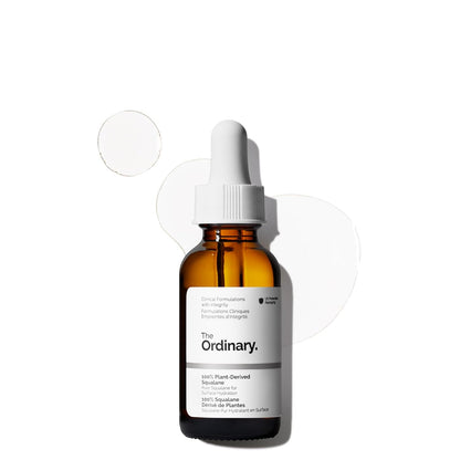 100% plant-derived squalane sourced from sugar cane