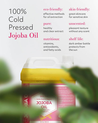 100% pure organic cold pressed expeller pressed golden grade a jojoba oil