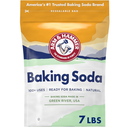 100% pure sodium bicarbonate powder with no additives