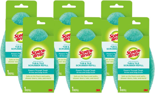 100% recycled-content scrubbing fibers