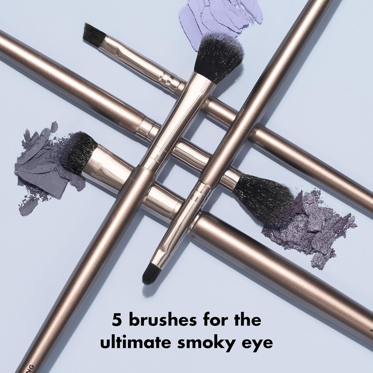 100% synthetic nylon bristles that are animal hair-free