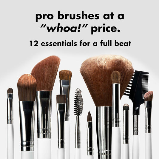 100% synthetic nylon bristles that are completely animal hair-free