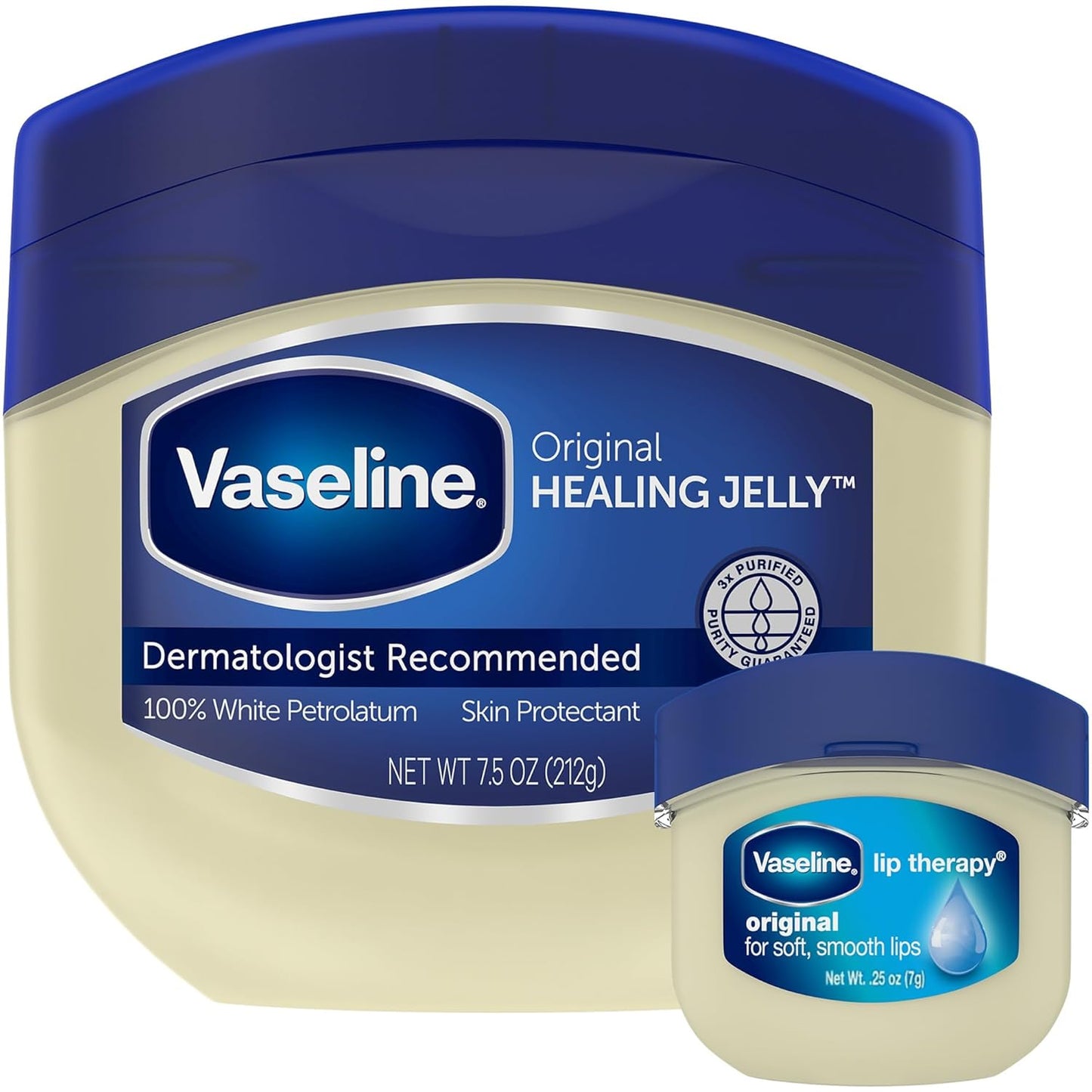 100% white petrolatum that forms an occlusive barrier to lock in moisture and accelerate healing