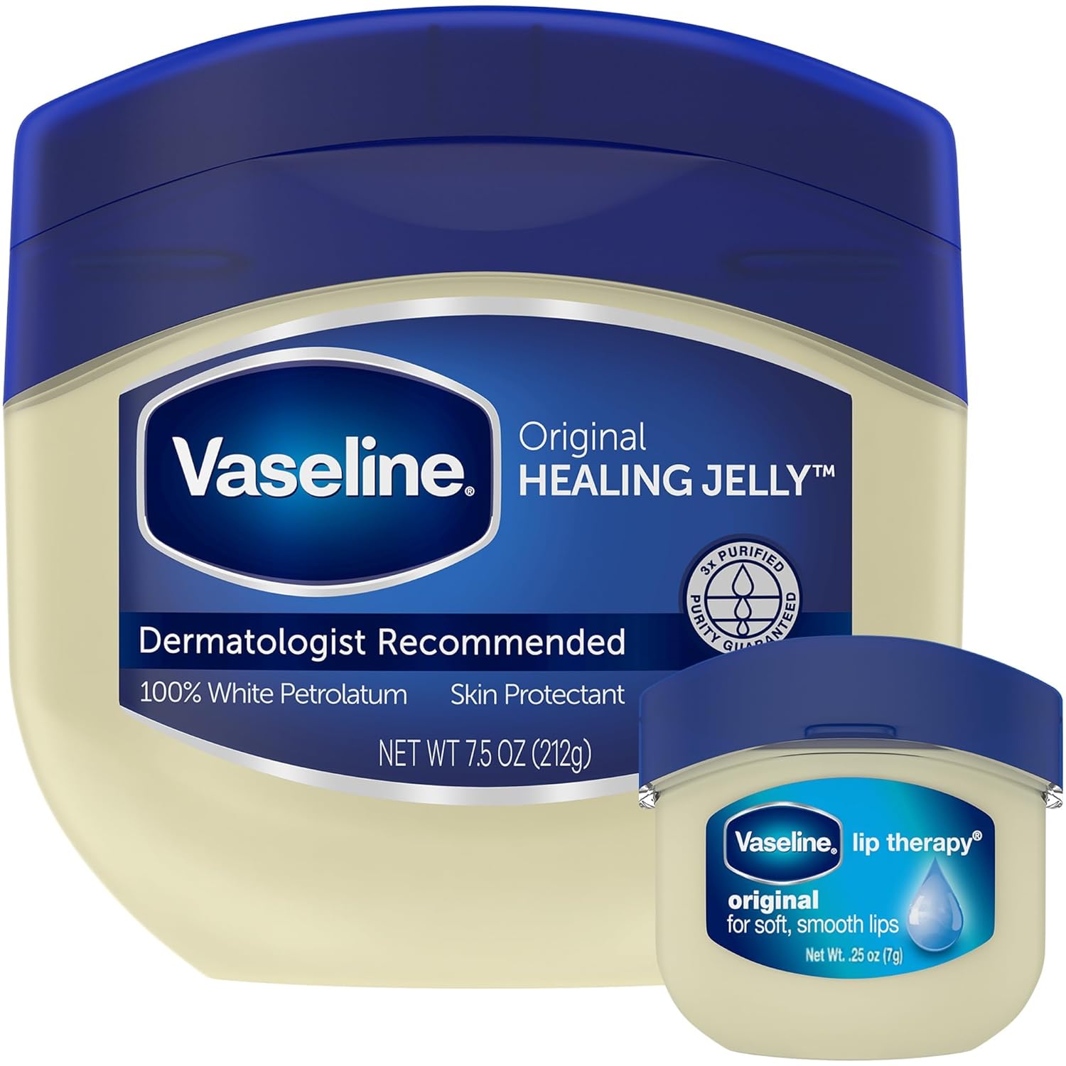 100% white petrolatum that forms an occlusive barrier to lock in moisture and accelerate healing