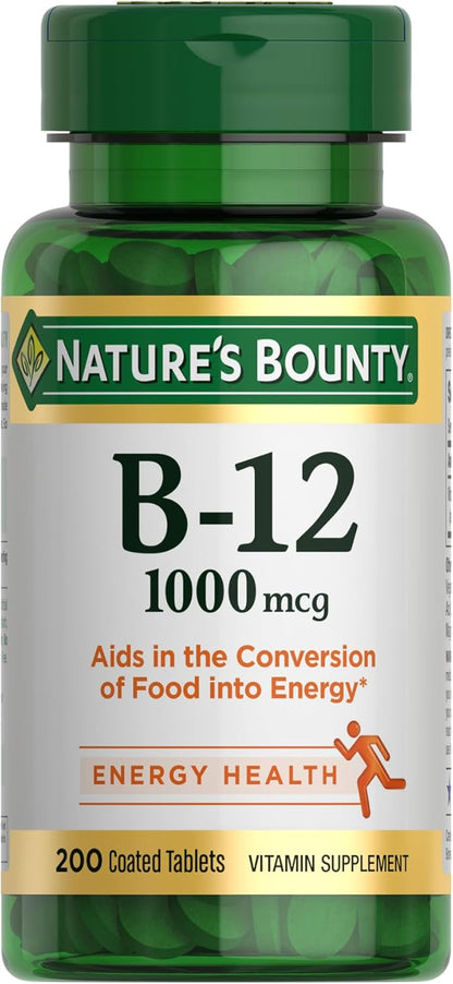 1000 mcg vitamin b12 per tablet (cyanocobalamin form)