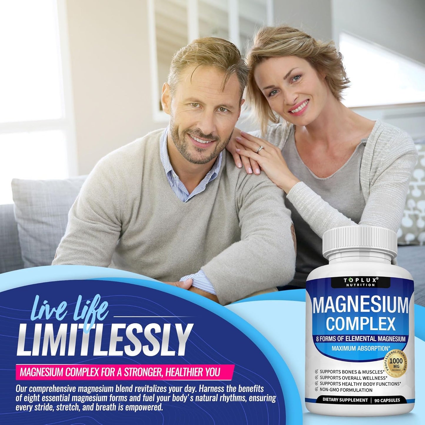 1000mg elemental magnesium per serving
