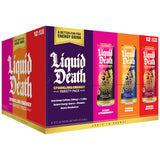 Liquid Death Sparkling Energy Variety Pack – Clean-Label Afternoon Pick-Me-Up for Mindful Wellness Routines