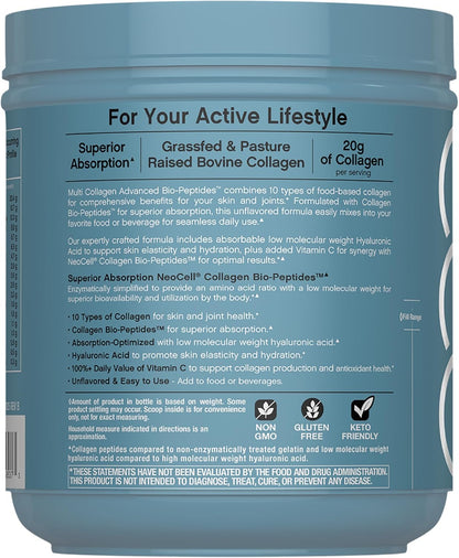 100mg vitamin c and 150mg hyaluronic acid added per serving
