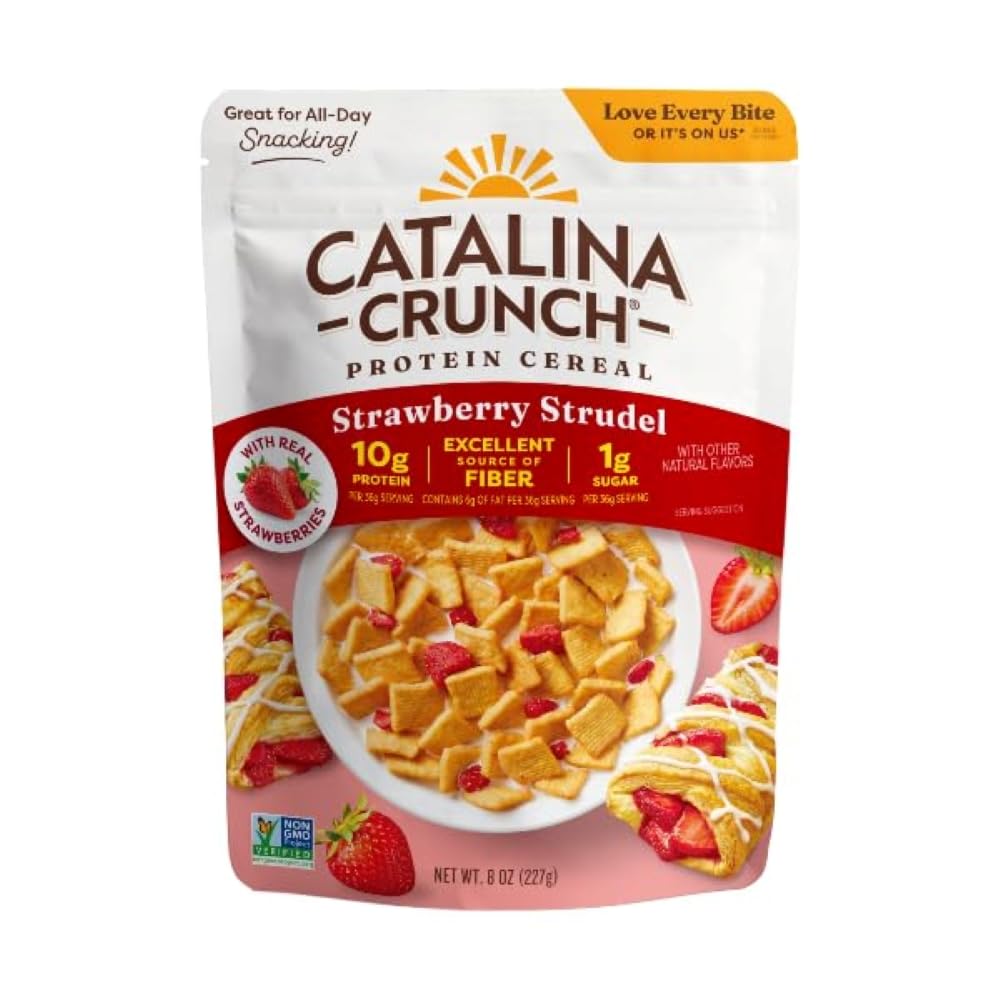 10g protein per 1/2 cup serving from pea protein-based catalina flour