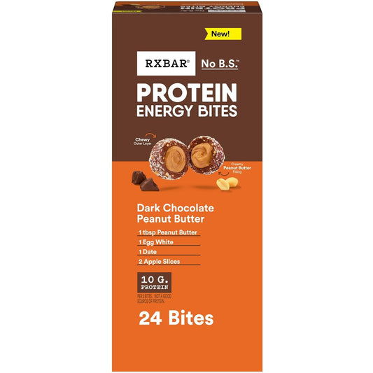 10g protein per two-bite serving from peanut butter and egg whites