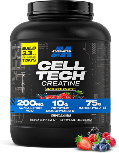 10g ultra-pure hplc-tested creatine monohydrate per serving