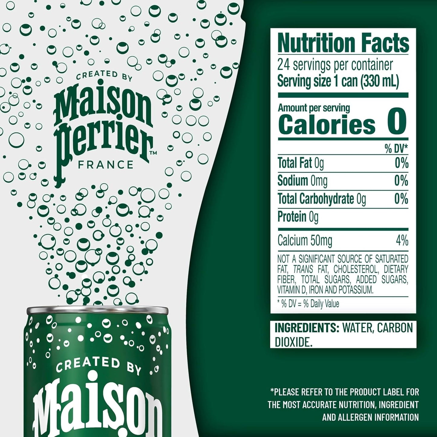 11.15 fl oz slim aluminum cans packaged in 24-count (3 x 8) multi-pack