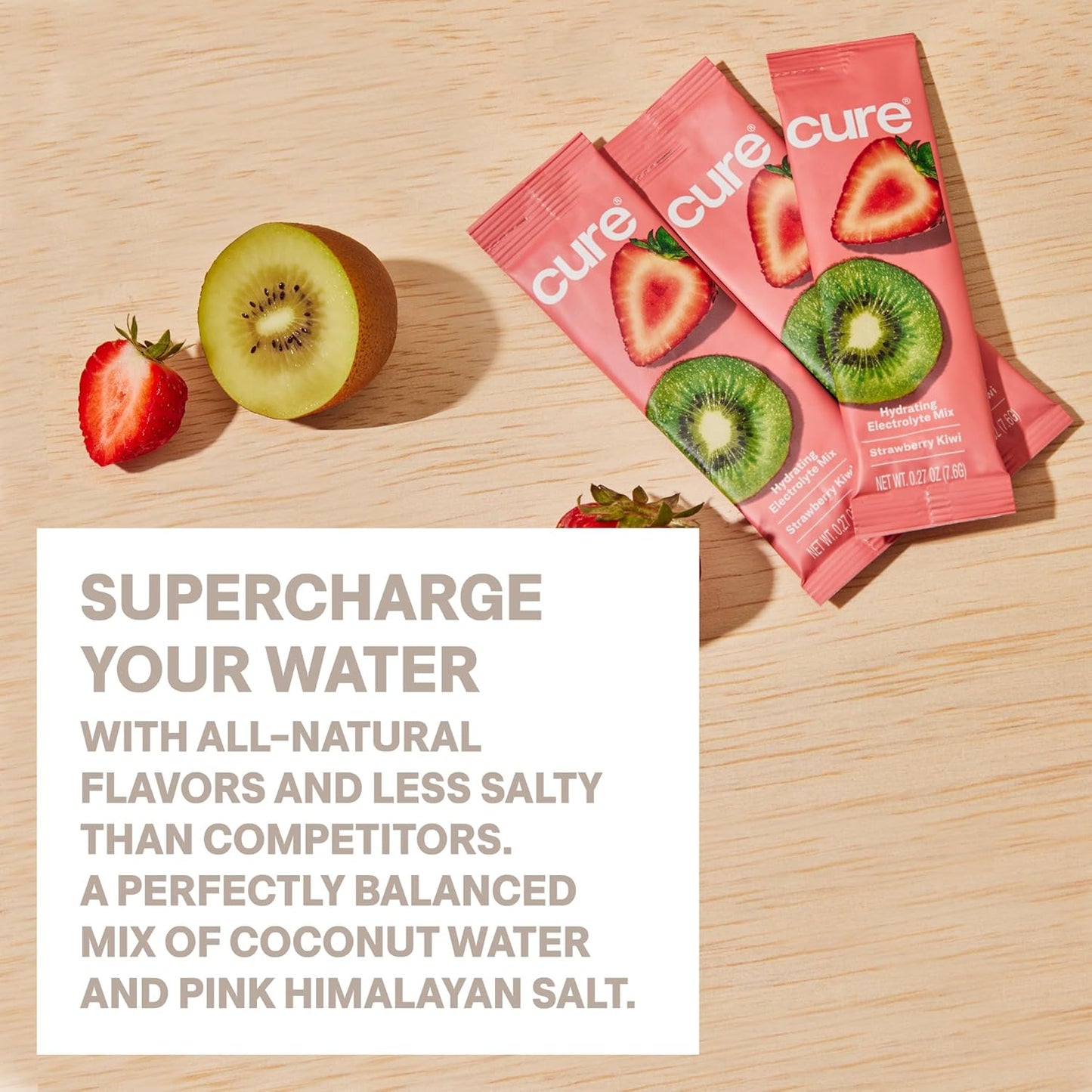 11 flavor variants including wellness-focused options like ginger turmeric and blood orange