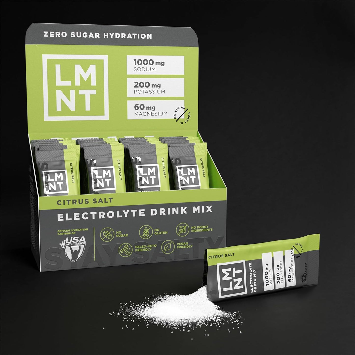 11 sku variations spanning flavors (citrus, raspberry, orange, watermelon, grapefruit, mango chili, lemonade, raw unflavored) and pack sizes (12, 18, 30, 54 count)