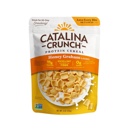 11g of protein per 1/2 cup serving from pea protein-based catalina flour