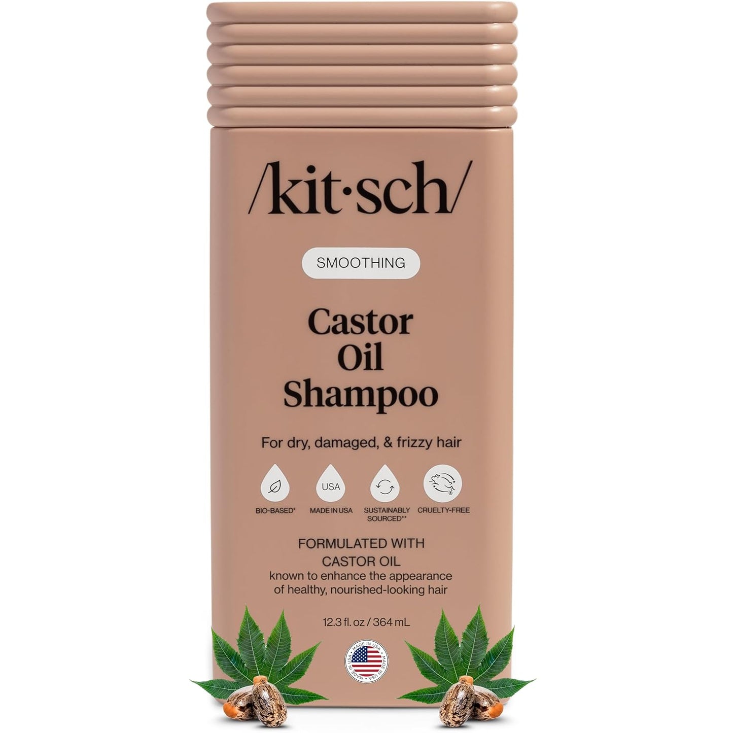 12.3 oz liquid shampoo with 87% bio-based formulation