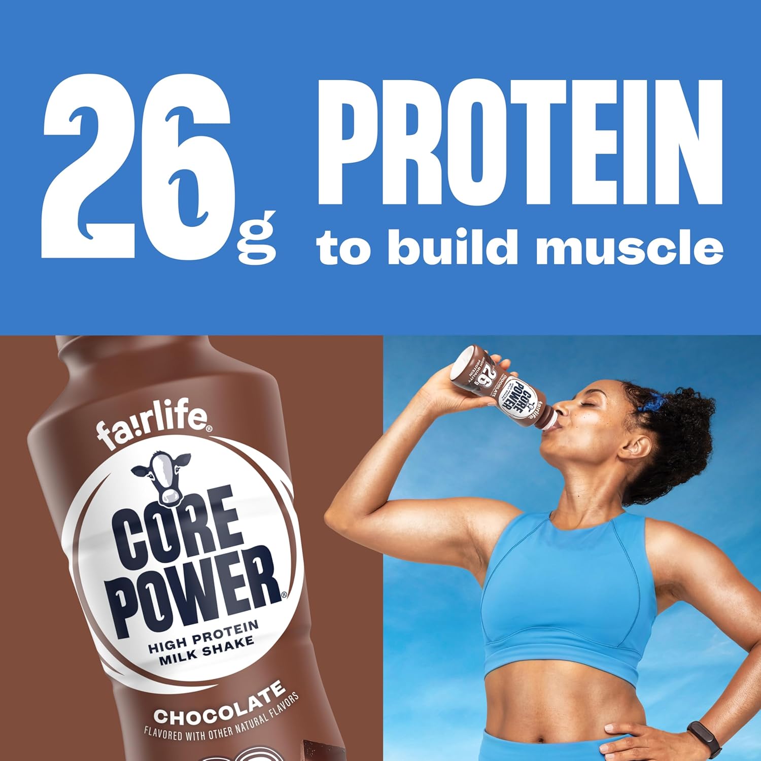 12-bottle pack (also available in 1-pack, 2-pack) across chocolate, vanilla, and strawberry banana flavors