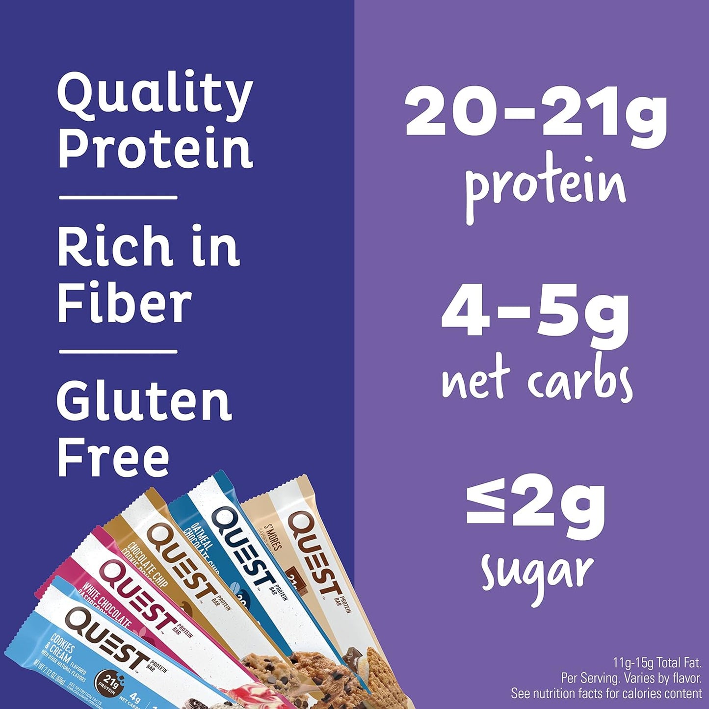 12-count carton with 1.76oz individually wrapped bars