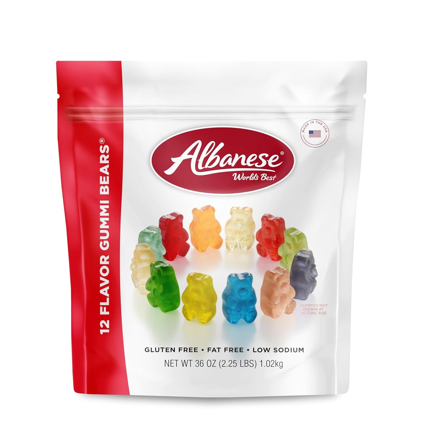 12 distinct fruit flavors including wild cherry, pink grapefruit, watermelon, strawberry, orange, blue raspberry, lime, grape, green apple, mango, pineapple, and lemon
