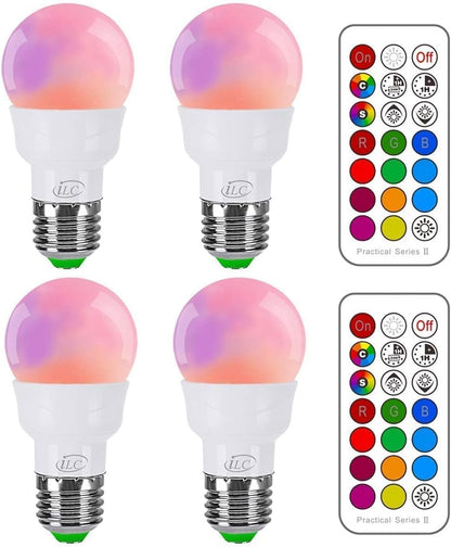 12 fixed color choices with 3-level dimmable brightness