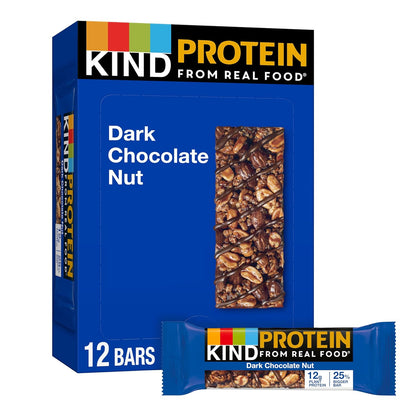 12 grams of plant-based protein per bar from peanuts, almonds, and soy protein isolate