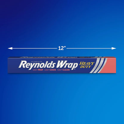 12-inch wide roll format suited for sheet pans, roasting pans, and grill grates