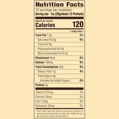 12-ounce resealable-style share bag available in single or 3-pack value size