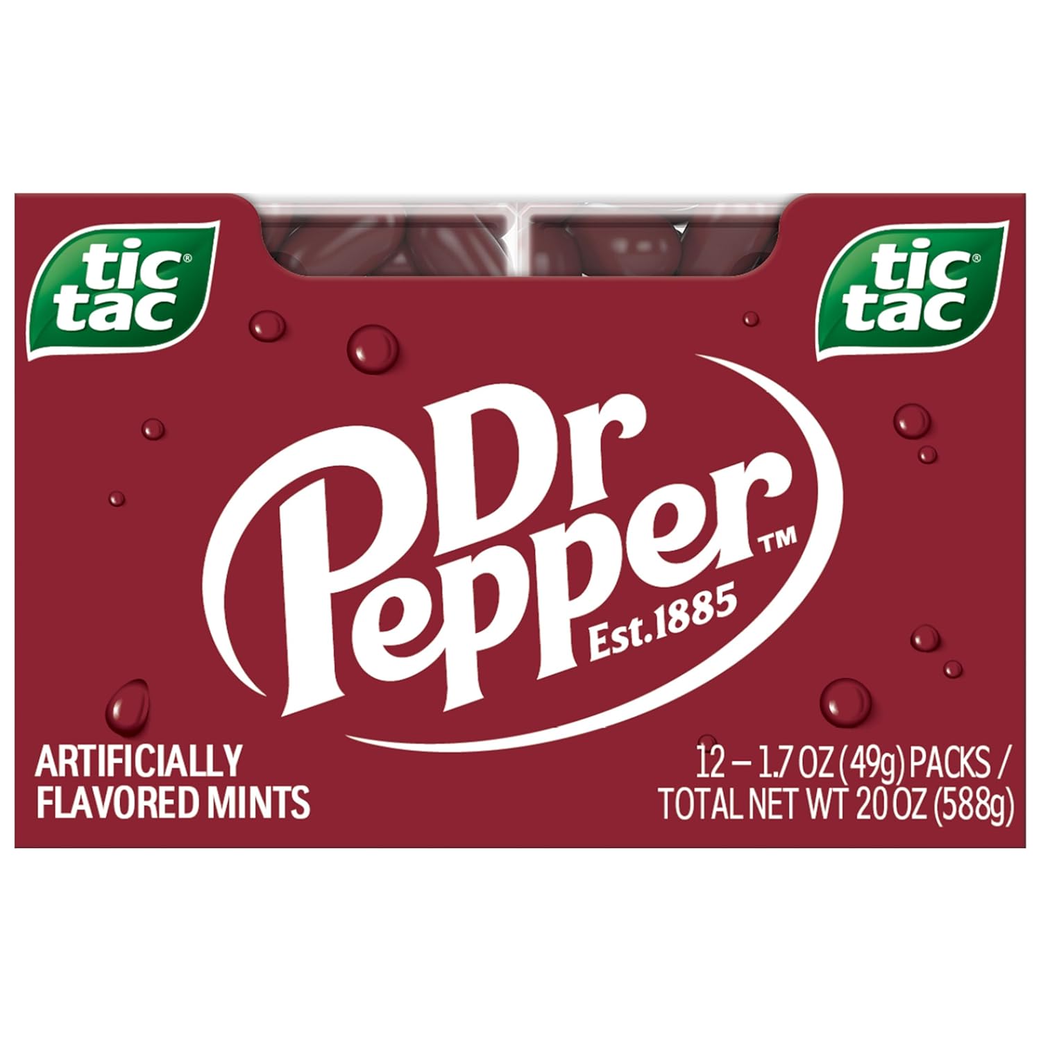 12-pack of 1.7 oz pocket-sized flip-top containers