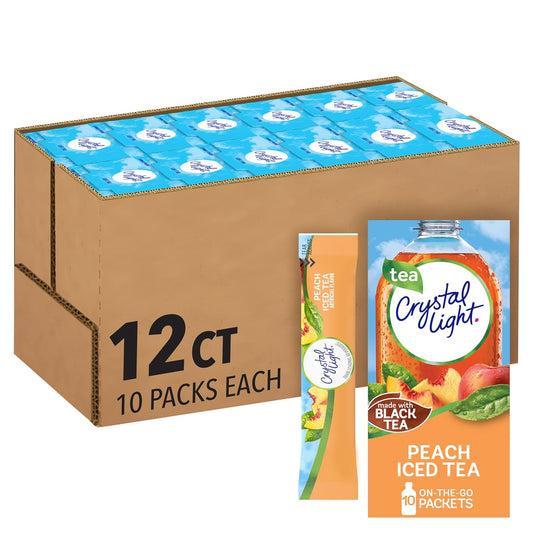 120 single-serve packets (12 boxes of 10) for extended supply