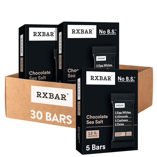 12g of protein per bar sourced from egg whites