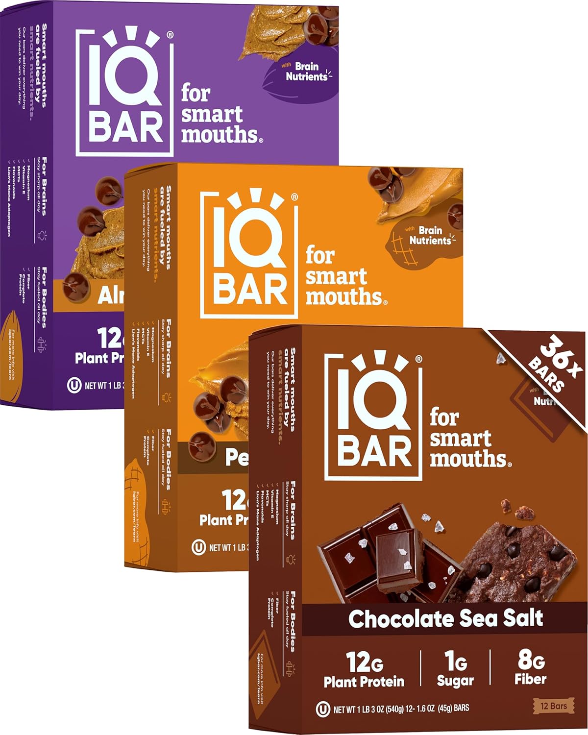 12g plant-based protein from pea protein crisps and concentrate